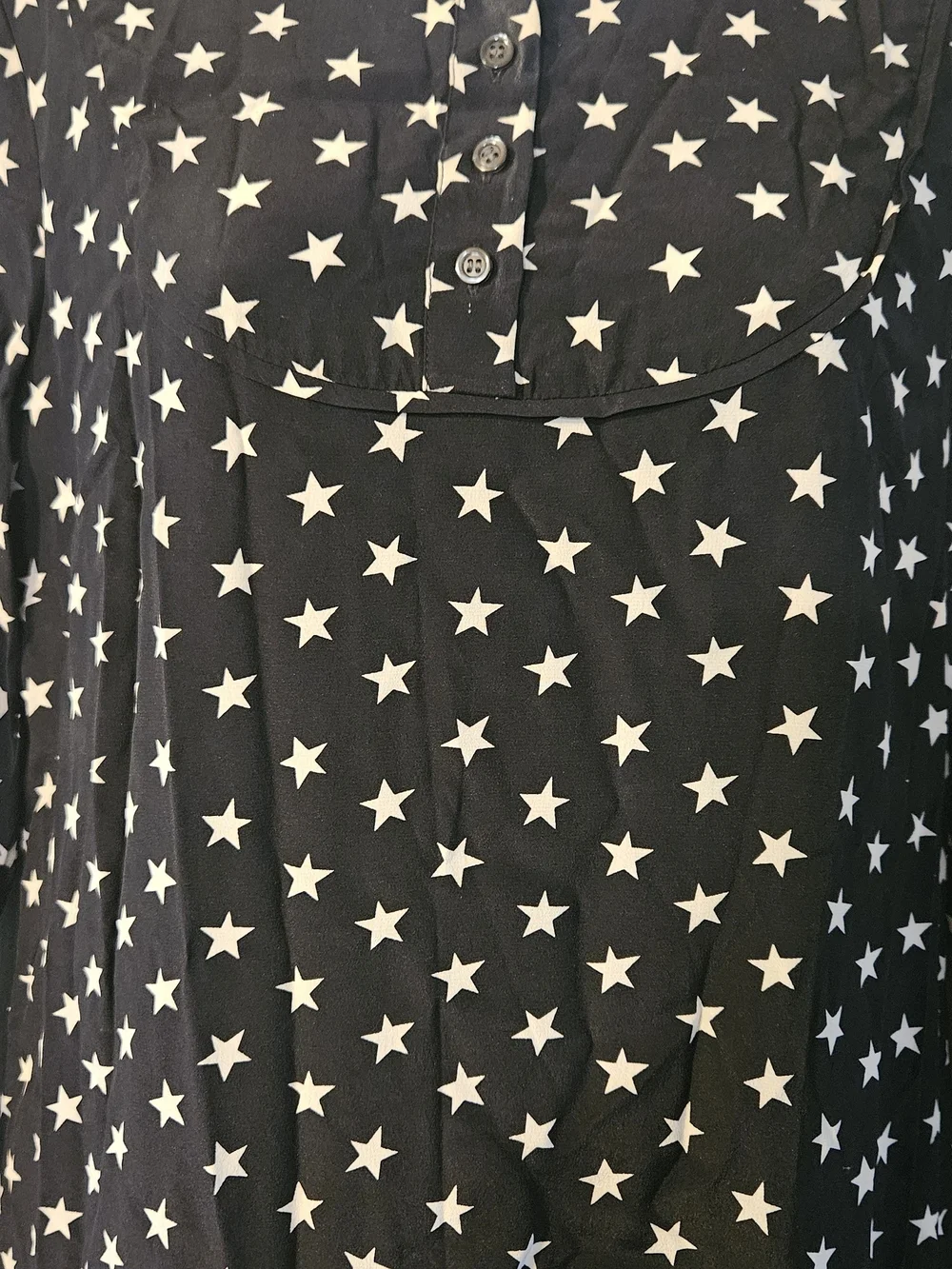 J.‎ Crew Navy and White Star Print Tunic